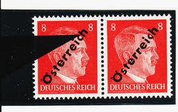 NEU1196 ÖSTERREICH 1945 Michl 662 PLATTENFEHLER Kurzes " H " Mit VERGLEICHSTÜCK SIEHE ABBILDUNG - Abarten & Kuriositäten