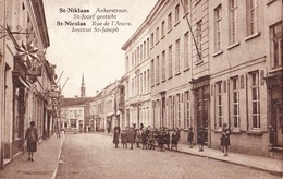 ST NIKLAAS CA. 1910-1920 ANKERSTRAAT ST JOZEF GESTICHT - ED. TRIENPONT - Sint-Niklaas