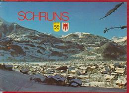 SCHRUNS AUSTRIA POSTCARD USED - Schruns