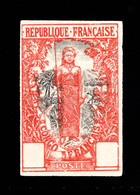 Congo Français Type 1900-04 : "Femme Bakalois" Essai De Couleur ND (*) / Sans Filigrane, Sans Valeur Et Sans Gomme - TTB - Nuevos