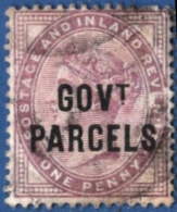 Geart Britain 1897 1d Govt Parcels Cancelled - Service