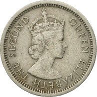 Monnaie, Etats Des Caraibes Orientales, Elizabeth II, 10 Cents, 1955, TTB - Caraibi Britannici (Territori)