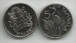 Malawi 5 Tambala 2003. High Grade - Malawi