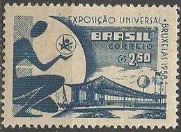 LSJP BRAZIL EXHIBITION UNIVERSAL BRUXELAS BELGIUM 1958 - Unused Stamps