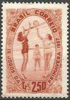 LSJP BRAZIL GAMES OF SPRING FEMALE VOLLEY 1957 - Unused Stamps