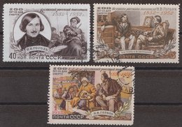 Russia 1952 Mi 1622-1624 Used - Used Stamps