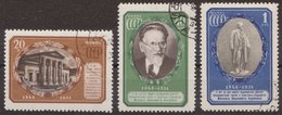 Russia 1951 Mi 1570-1572 Used - Used Stamps