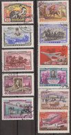 Russia 1958 Mi 2113A-2123A Used - Used Stamps