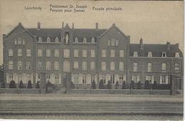 Loochristy   -  Pensionnat  St. Joseph   -   Façade   -   (Met Kreuk)  1911  Naar  Ixelles - Lochristi