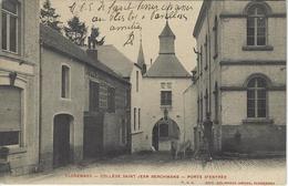 Florennes   -   Collège Saint Jean Berchmans   -   Porte D'Entrée   -   1912   Naar  Chaleroi - Florennes