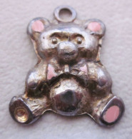 ORSO PENDENTE METAL BIGIOTTERIA H 3,5 Cm - Pendenti