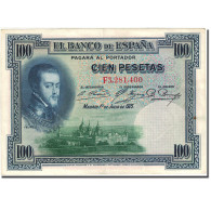 Billet, Espagne, 100 Pesetas, 1925, 1925-07-01, KM:69c, TTB - 100 Peseten