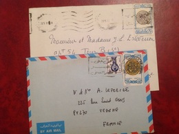 2 Lettres - Storia Postale