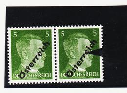 NEU1209 ÖSTERREICH 1945 Michl 660 PLATTENFEHLER "e" Mit Weißen Punkt Mit VERGLEICHSTÜCK SIEHE ABBILDUNG - Variétés & Curiosités