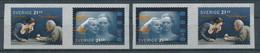 Sweden 2018. Facit # 3226-3225. Coil Pairs With # On Back (SX1 + SX2). Ingmar Berman 100 Year, MNH (**) - Neufs