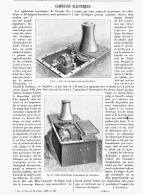 CABESTAN ELECTRIQUES   1894 - Autres & Non Classés