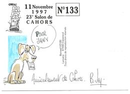 Illustrateur Bernard Veyri Caricature Et Dedicace Nino Ferrer - Veyri, Bernard