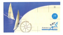 Aérogramme Sans Timbre à L'occasion De La Coupe América . 2000 - Postal Stationery