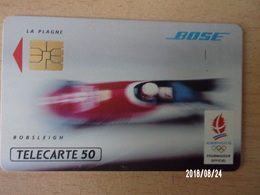 F218 Bose Bobsleigh 50U S03 12/91 - Olympic Games