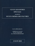 VSO  SPECIALE PETITS FRERES DES PAUVRES  / BAUDOT JUIN 2018 - Auktionskataloge