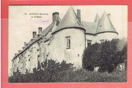 LUCHEUX 1936 LE CHATEAU CARTE EN BON ETAT - Lucheux