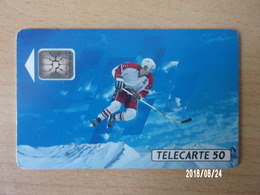 F193 Hockey Sur Glace 50U SC4 S/E (6) 10/91 N°32525 Impact - Olympic Games