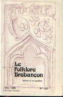 BRUXELLES Grand’ Place) – Articles Sur Les Fouilles Relatives à La Maison DE GREEF» In « Le Folklore Brabançon » (1988) - Belgium