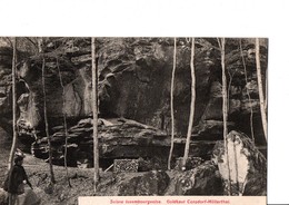 Suisse Luxembourgeoise,  Goldkaul-Müllerthal. Rochers Près De Goldkaul. Animé. Le Lot De 2 CPA. Voir Scan. - Müllerthal