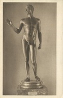 005203  Wien - Kunsthistorisches Museum. Anbetender Athlet, Bronzestatue - Ringstrasse
