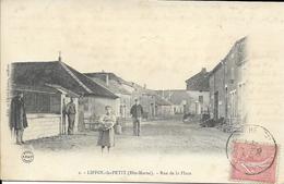 Cpa Liffol Le Petit, Rue De La Place - Other & Unclassified