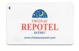 CLE D'HOTEL + POCHETTE Chateau REPOTEL Québec CANADA - Hotel Key Cards