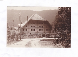 Carte Photo . 14 X 9.  -    ROSSINIERES.  Le Grand  Châlet - Rossinière