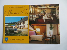 CPM Lapoutroie - Hôtel Restaurant Le Bouton D' Or - Non Voyagée - Ed Edira - Lapoutroie