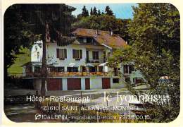 73 - SAINT ALBAN DE MONTBEL : Hotel Restaurant " LE LYONNAIS " - CPM GF - Savoie - Andere & Zonder Classificatie