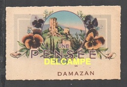 DF / 47 LOT ET GARONNE / DAMAZAN / UNE PENSÉE DE DAMAZAN - Damazan