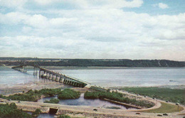 Canada > Quebec, Le Pont De L'Ile D'Orleans, Bridge, Obliteree - Cataratas De Montmorency