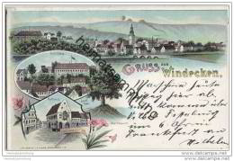 Nidderau - Windecken - Lithographie - Nidderau