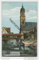 Amberg - Pfarrkirche Und Schiffbrücke - Amberg