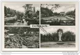 Delitzsch - Promenade - Kurpark - Heiligenbrunnen - Foto-AK - Delitzsch