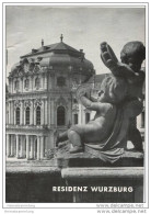 Residenz Würzburg - Grosse Baudenkmäler - Heft 9 - 1959 - 16 Seiten Mit 8 Abbildungen Und Einer Ausführlichen Beschreibu - Kunstführer