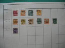 Lot De Timbres Préoblitérés - Precancelled Stamps -  Vancouver B.C. / Winnipeg Manitoba / Winnipeg Man à Voir - Preobliterati