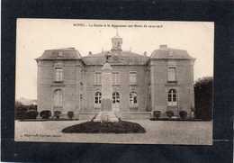 80 BOVES Mairie Et Monument Aux Morts 1914-1918     Cpa Année 1930  Edit LECAT  FEUILLADE - Boves