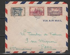 COTE D'IVOIRE LETTRE A DESTINATION DE LA FRANCE CACHET ABIDJAN - Lettres & Documents