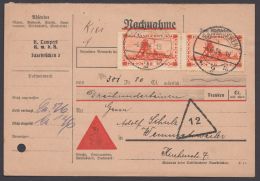 Mi-Nr. 143, MeF Mit 2 Werten Auf NN-Karte "Saarbrücken", 4.6.34 - Cartas & Documentos