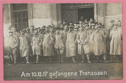 Guerre 14/18 - West-Vlaanderen - Flandre Occidentale - Carte Photo - Foto - Gefangene Franzozen - Prisonniers Français - Guerra 1914-18