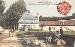 02-VILLERS-COTTERET- LA FORÊT- LA MAISON OU ALEXANDRE DAMS ECRIVIT .... - Villers Cotterets