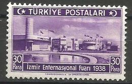 Turkey - 1938 Izmir International Fair 30pa MH *   Mi 1020   Sc 790 - Ungebraucht