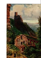 Illustrateur H. Hoffmann.  "Blick Von Der St, Ulrichsburg Nach  Ruine Giersberg." Voir Scan. - Hoffmann, Anton - Munich