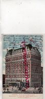 ETATS UNIS AMERIQUE- HOTEL KNICKERBOCKER- BROADWAY AT 42 D STR. NEW YORK CITY -JAMES B. REGAN - Broadway