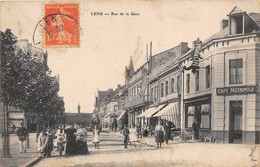 62-LENS- RUE DE LA GARE - Lens